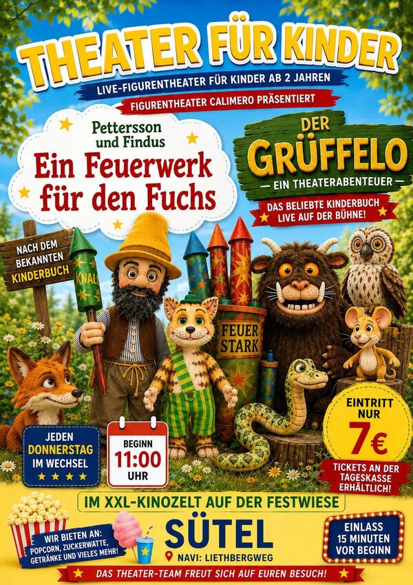 Theater f&uuml;r Kinder 2026